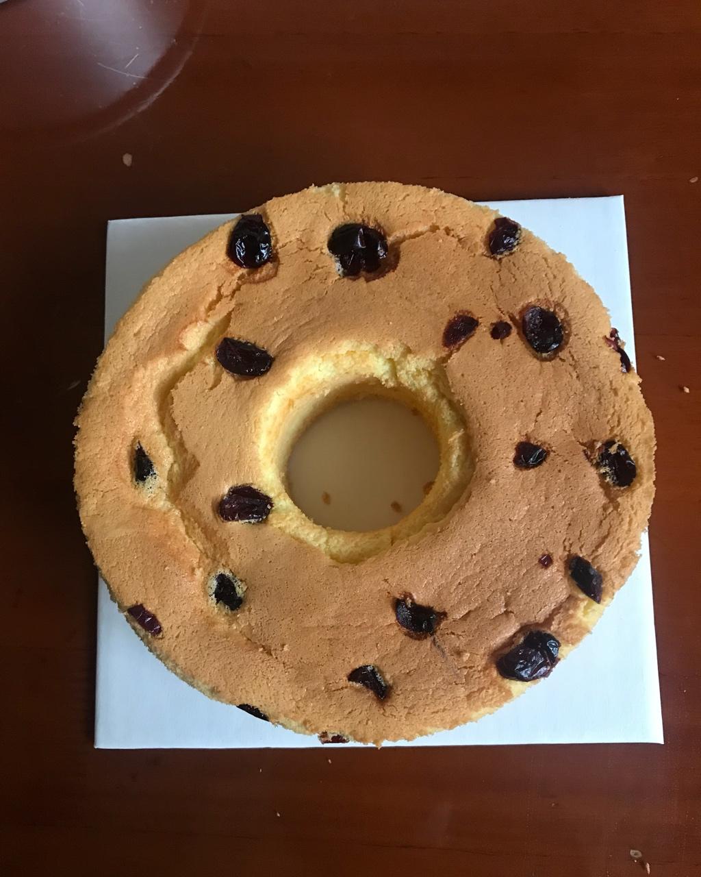 中空纸杯蔓越莓蛋糕（四寸，五寸，六寸，八寸通用）