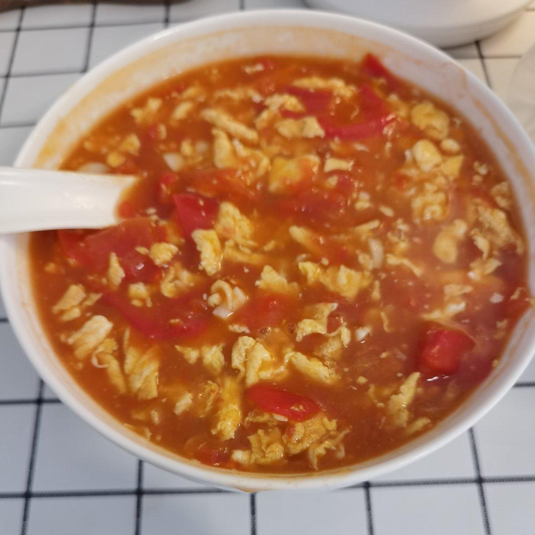 西红柿鸡蛋鸡蛋打卤面