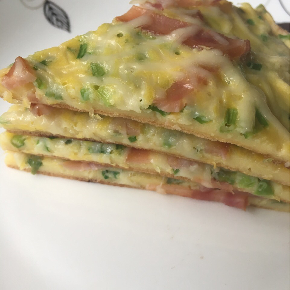 披萨蛋（快速早餐）
