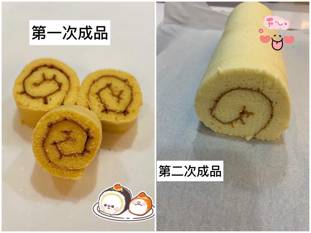 原味蛋糕卷(后蛋法)