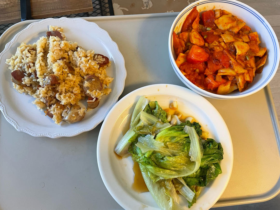 腊肉炒饭