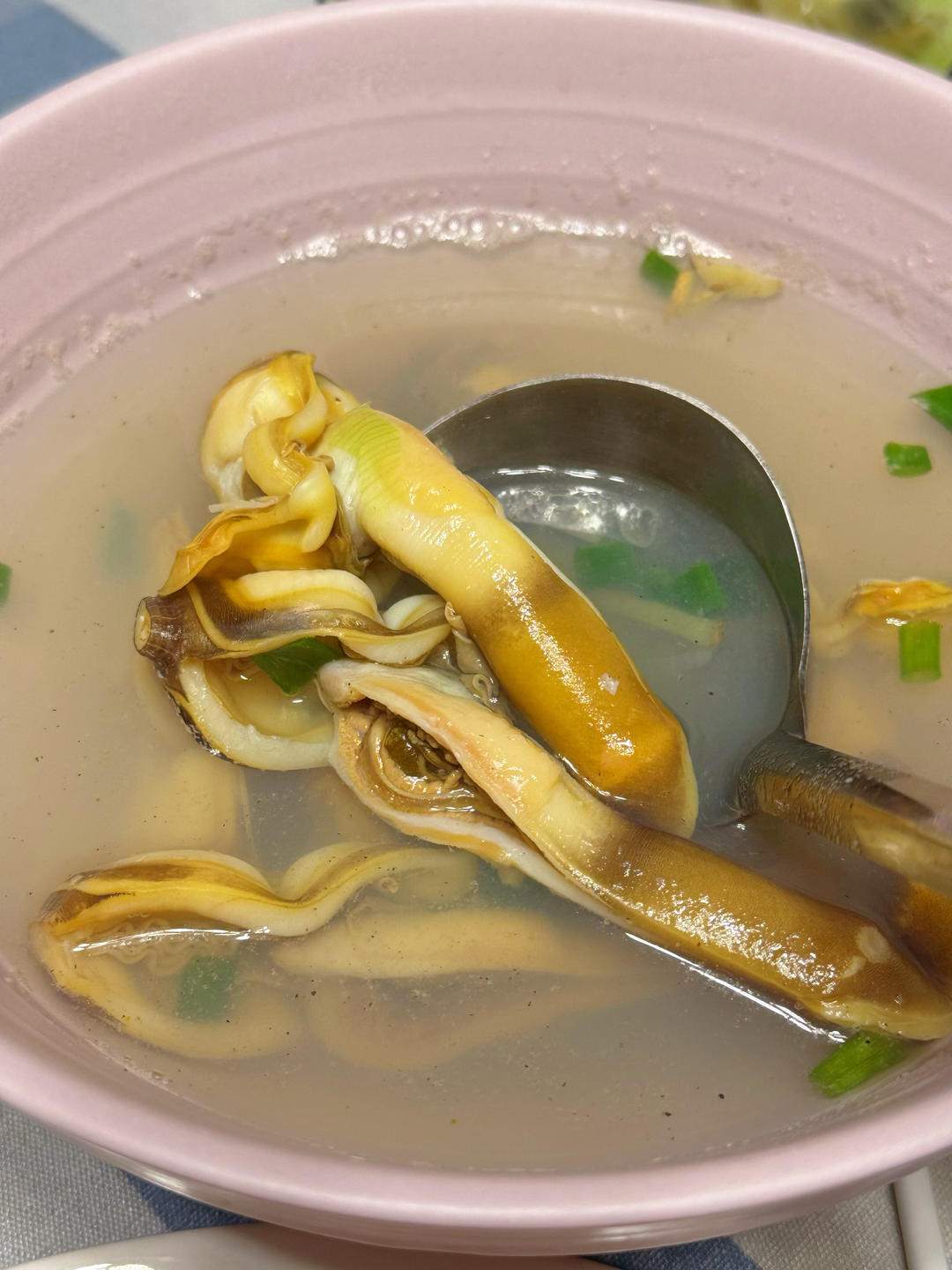 蛏子丝瓜汤
