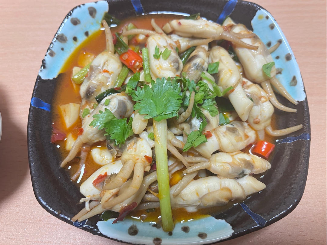 爆炒蛏子