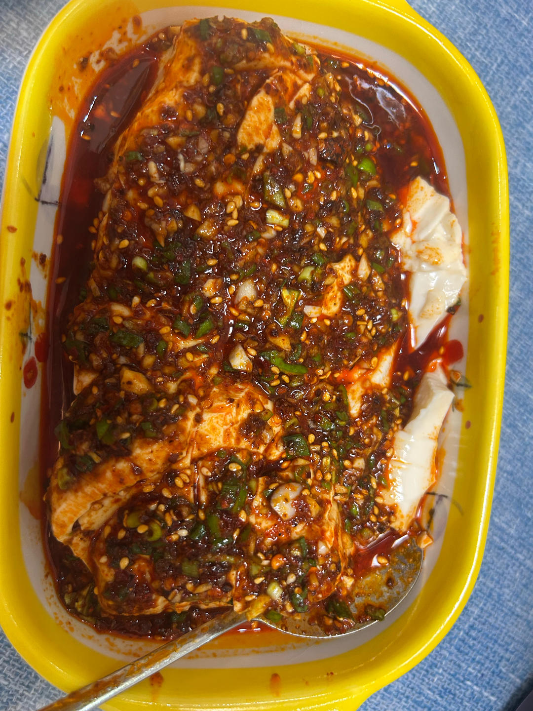 凉拌豆腐，爽口下饭超简单