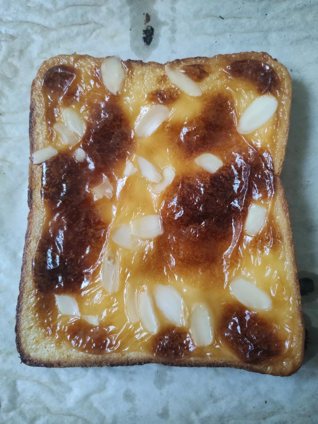 零失败快手岩烧乳酪(熔岩吐司)十分钟网红早餐，好吃哭