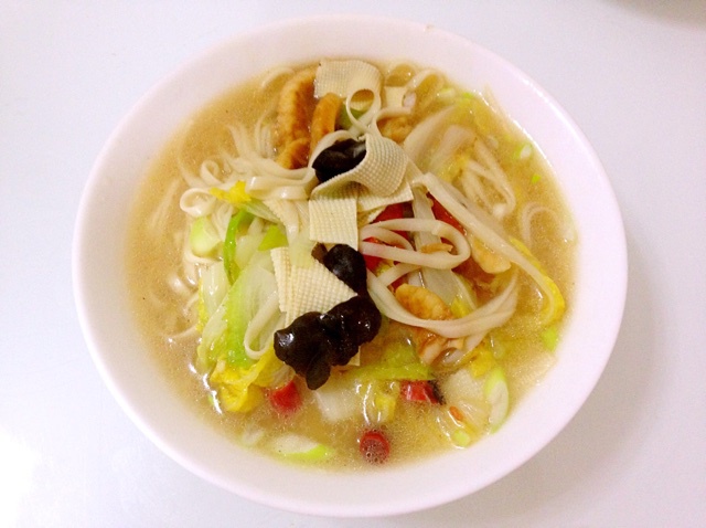 苏珊-1做的家常煮面条