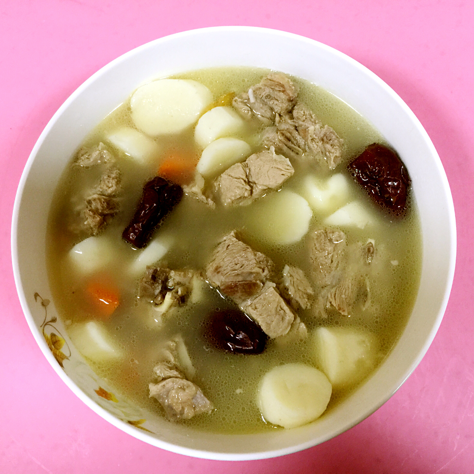 左岸vicky做的排骨山药汤