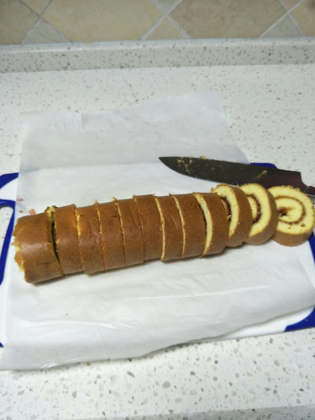 南瓜蛋糕卷