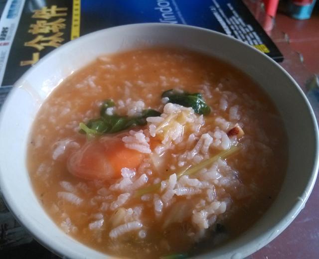 潮汕砂锅粥（虾版）的做法