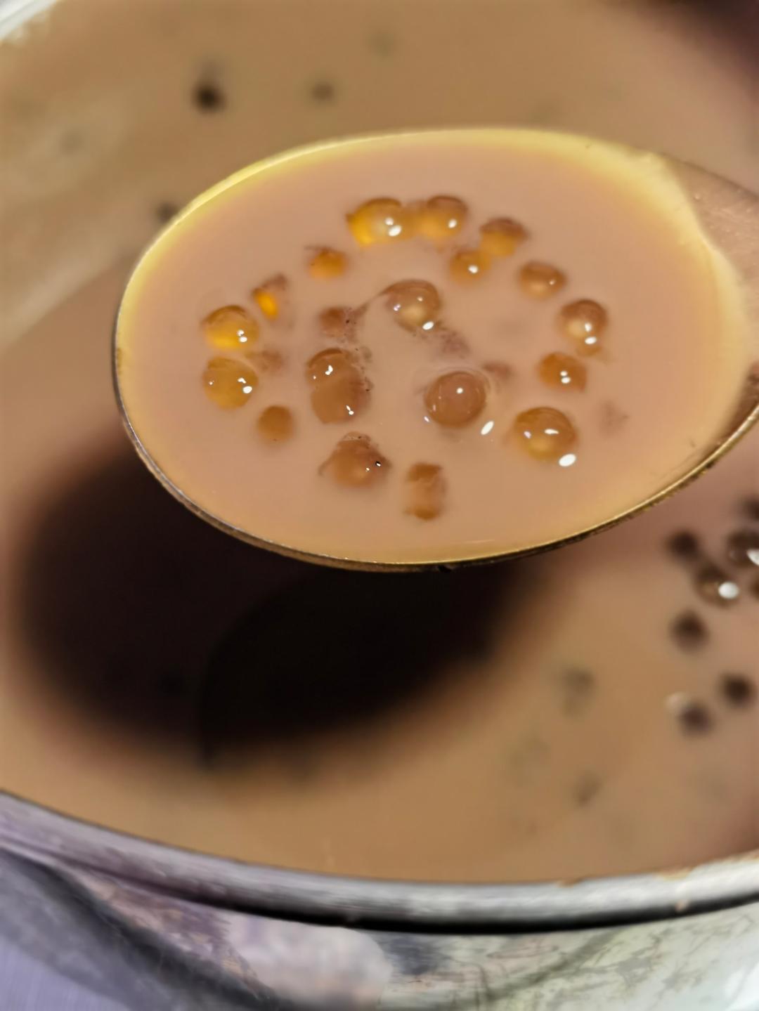 自制西米珍珠奶茶