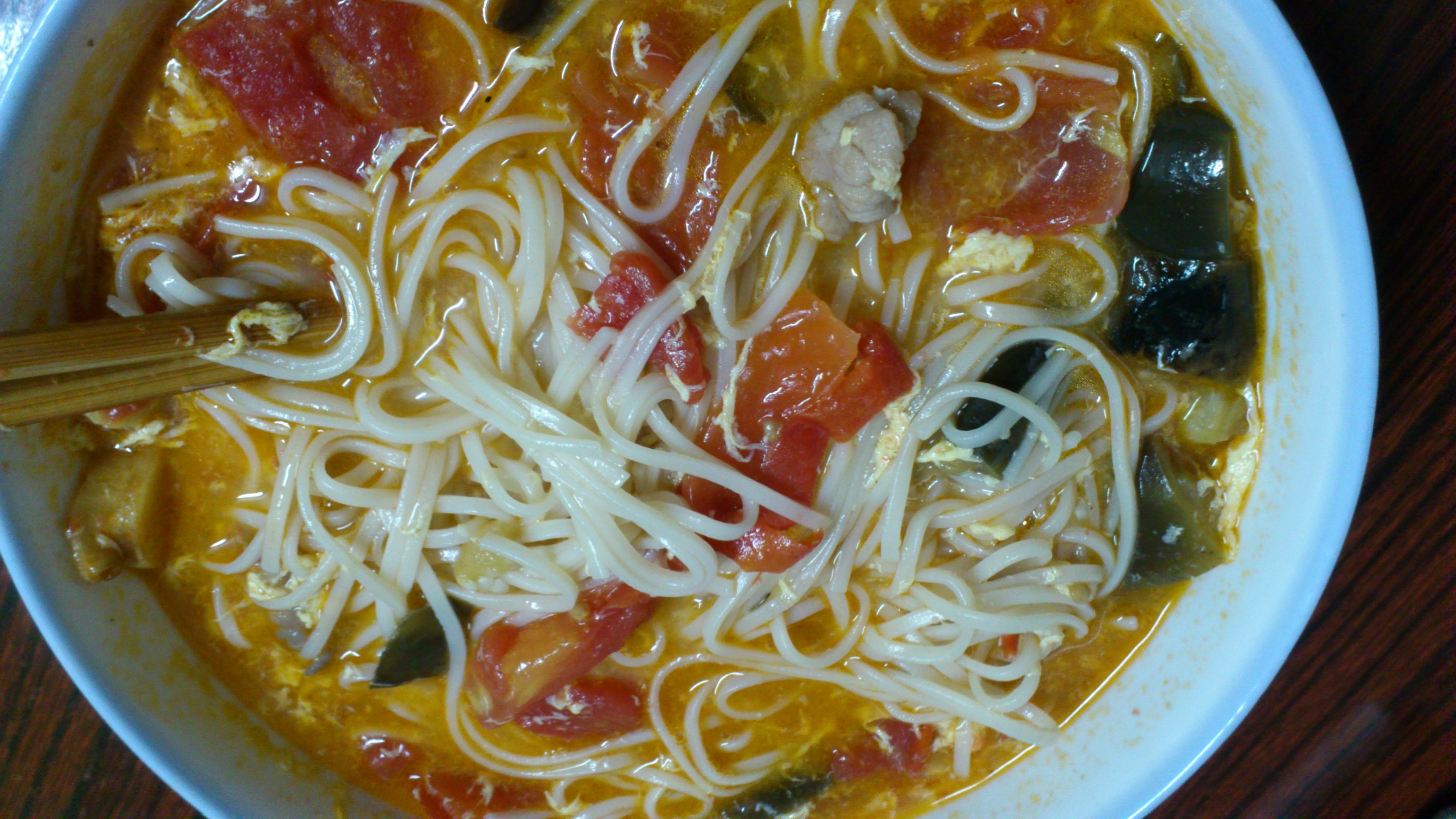 西红柿鸡蛋面