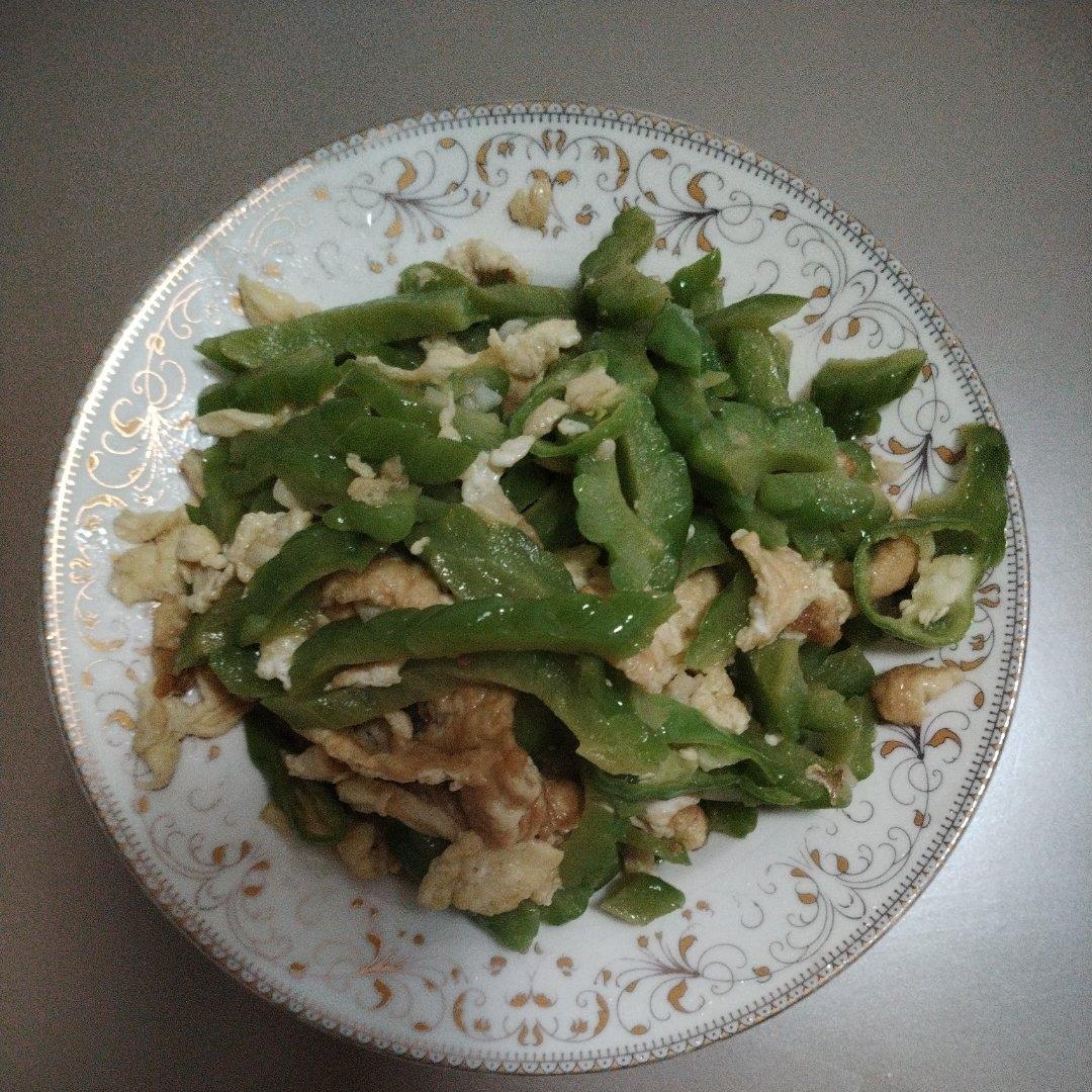 苦瓜炒蛋