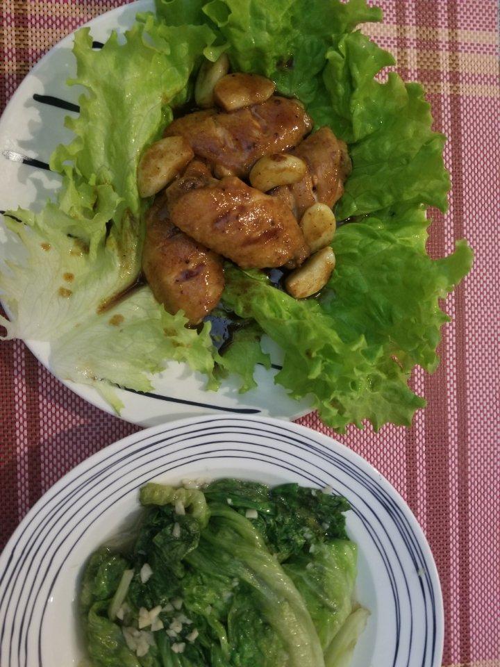 蒜香蚝油鸡翅中