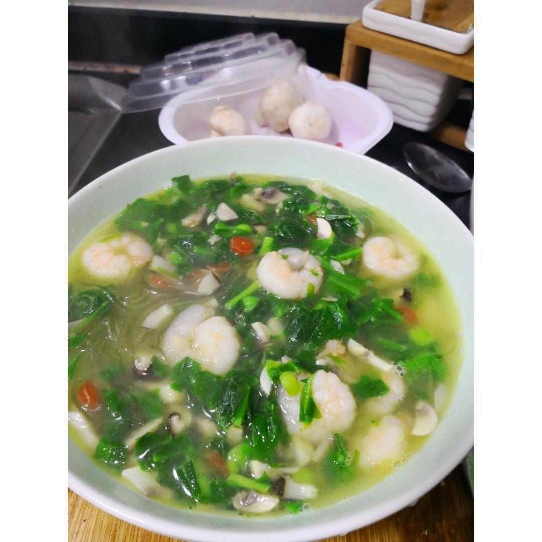 另类荠菜汤