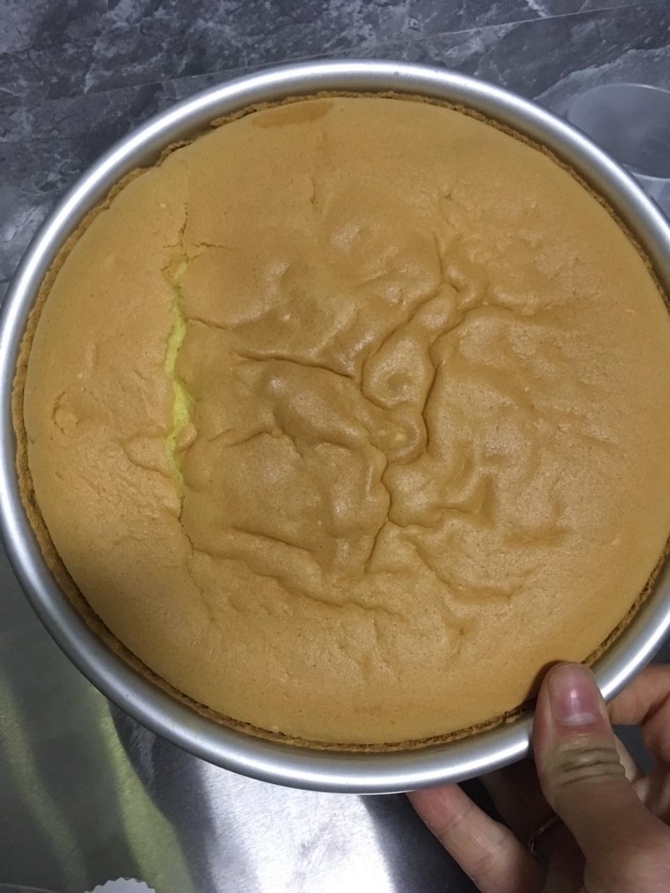 ［UKOEO猛犸象热风炉］蛋糕的做法（8寸无水戚风私房专用）