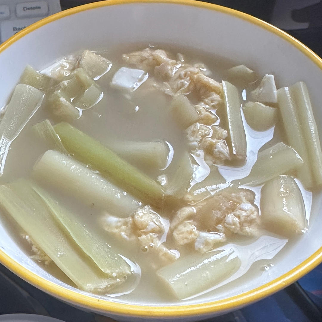 上汤蒲菜