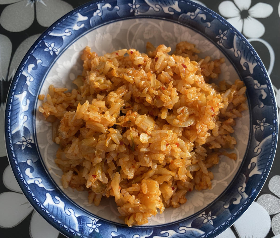 独家超简单 韩式泡菜炒饭