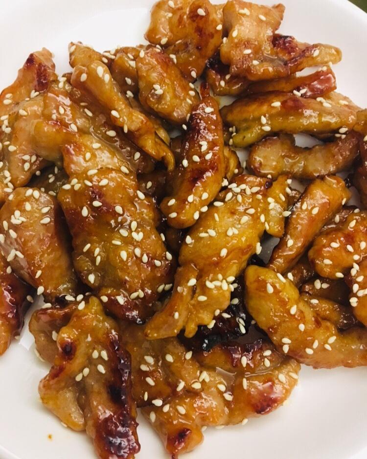 香煎猪颈肉