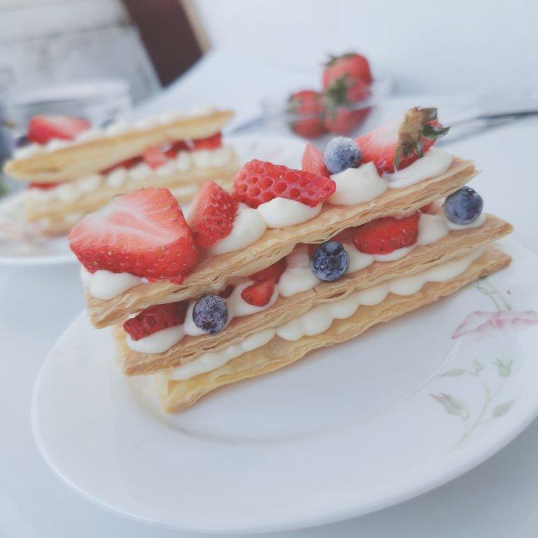 Kiri白色冬日趴-芝士拿破仑酥