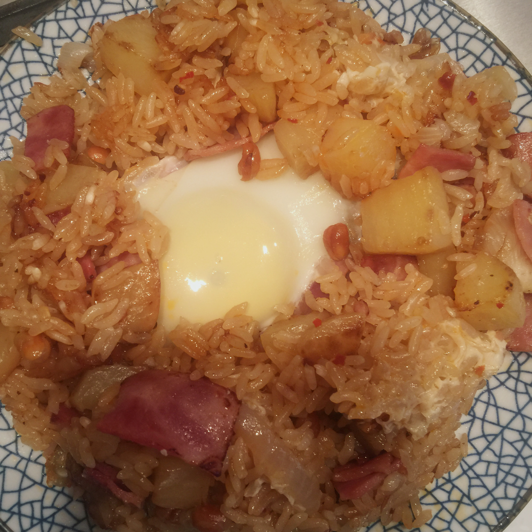 香肠土豆焖饭【一人也要吃好版】