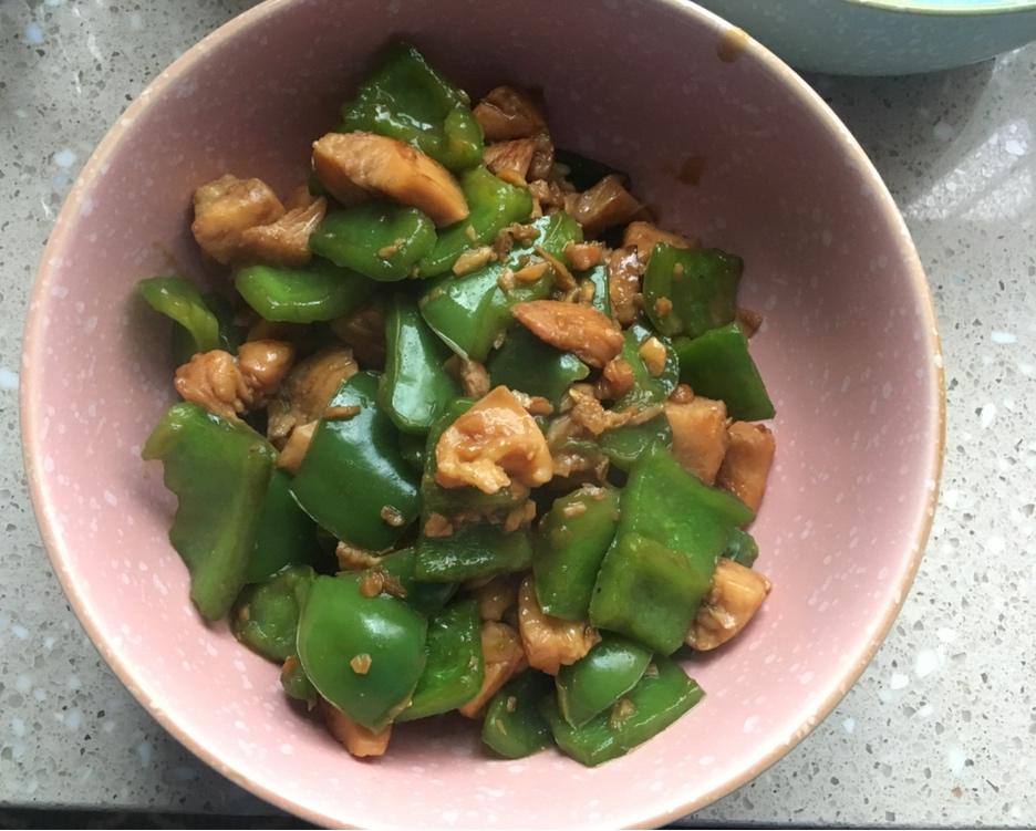 5分钟速食--青椒炒鸡脯