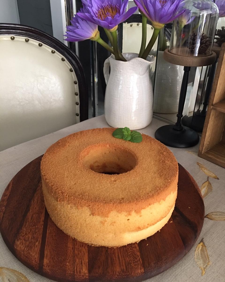 好吃到感动的咸焦糖戚风