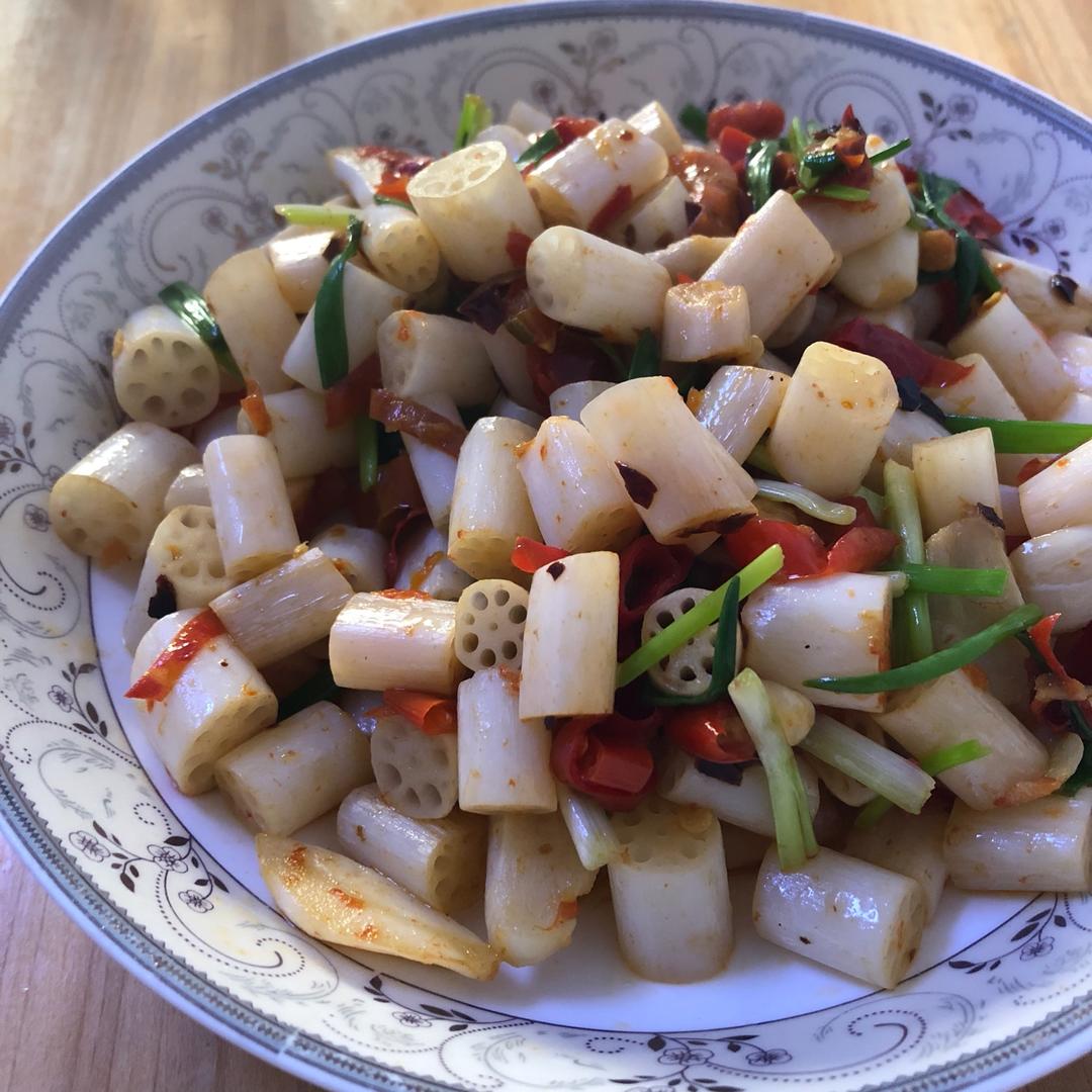 辣炒藕尖