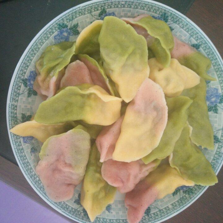 彩色水饺