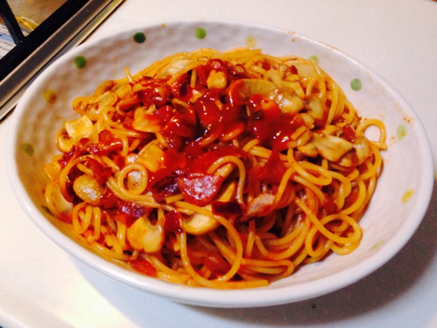 蒜香番茄意面