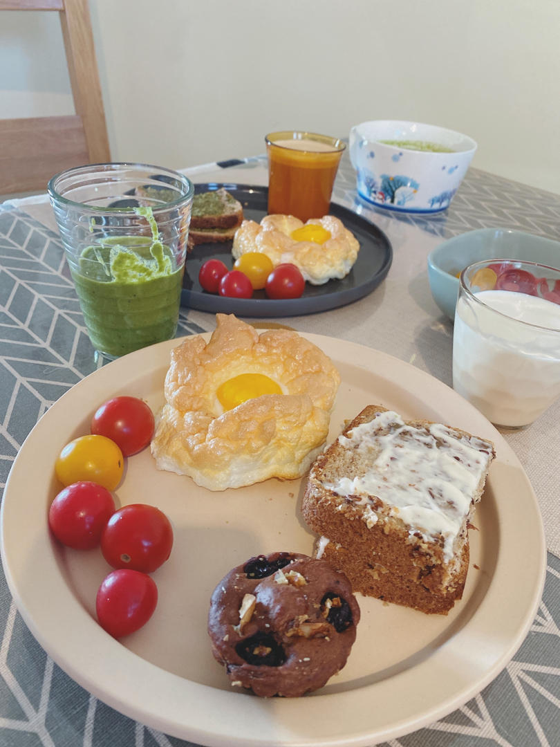 『空中有朵云鸡蛋 』美式云朵鸡蛋烤箱版-保姆级教程