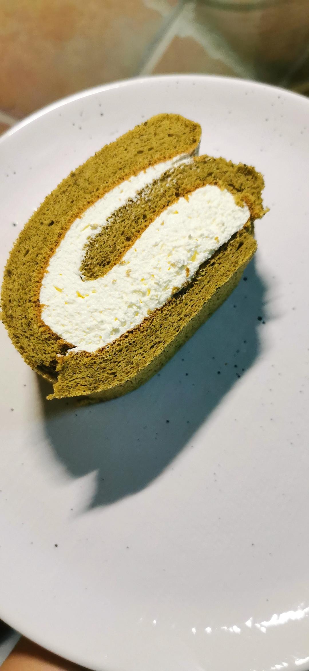 一卷就成功的抹茶蛋糕卷