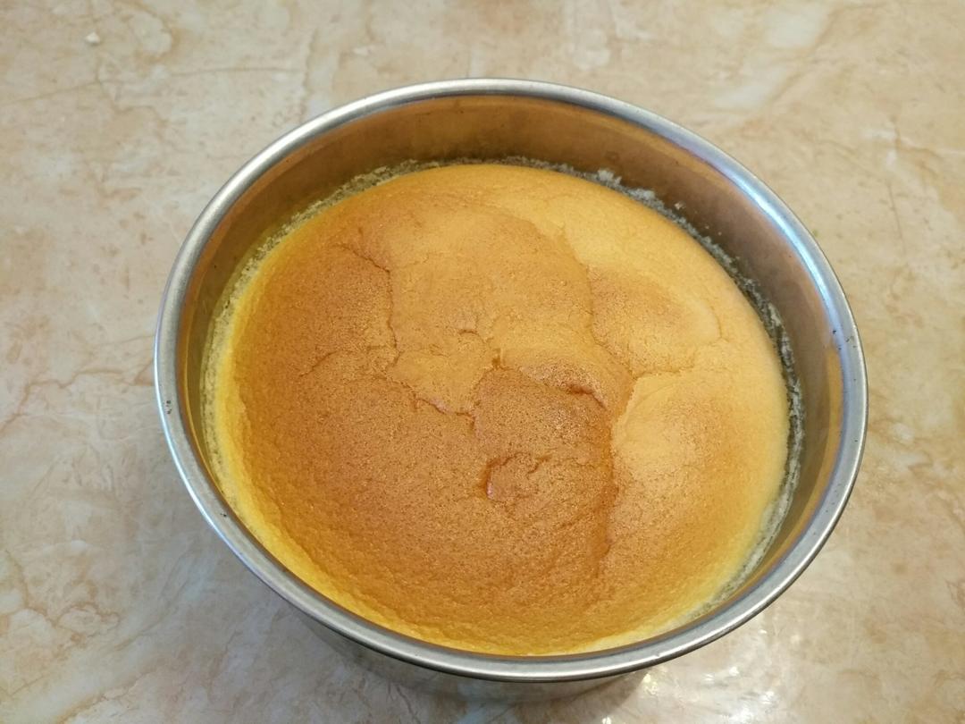 无油酸奶蛋糕 8寸（可做2个椭圆模）