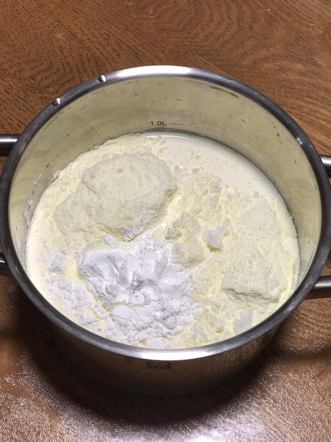 家庭版“马迭尔”奶油雪糕（不放鸡蛋）的做法 步骤2