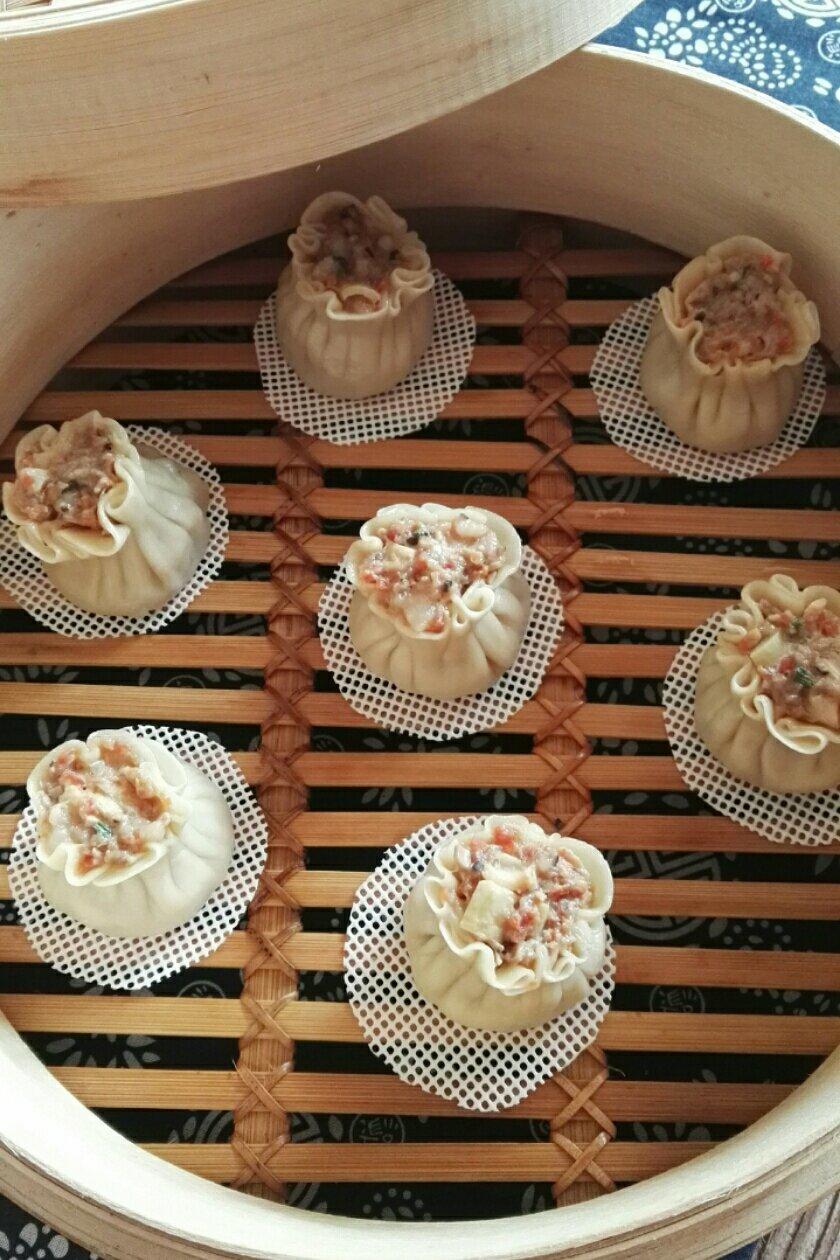 云淡风轻妙复做的2种馅料下沙烧麦