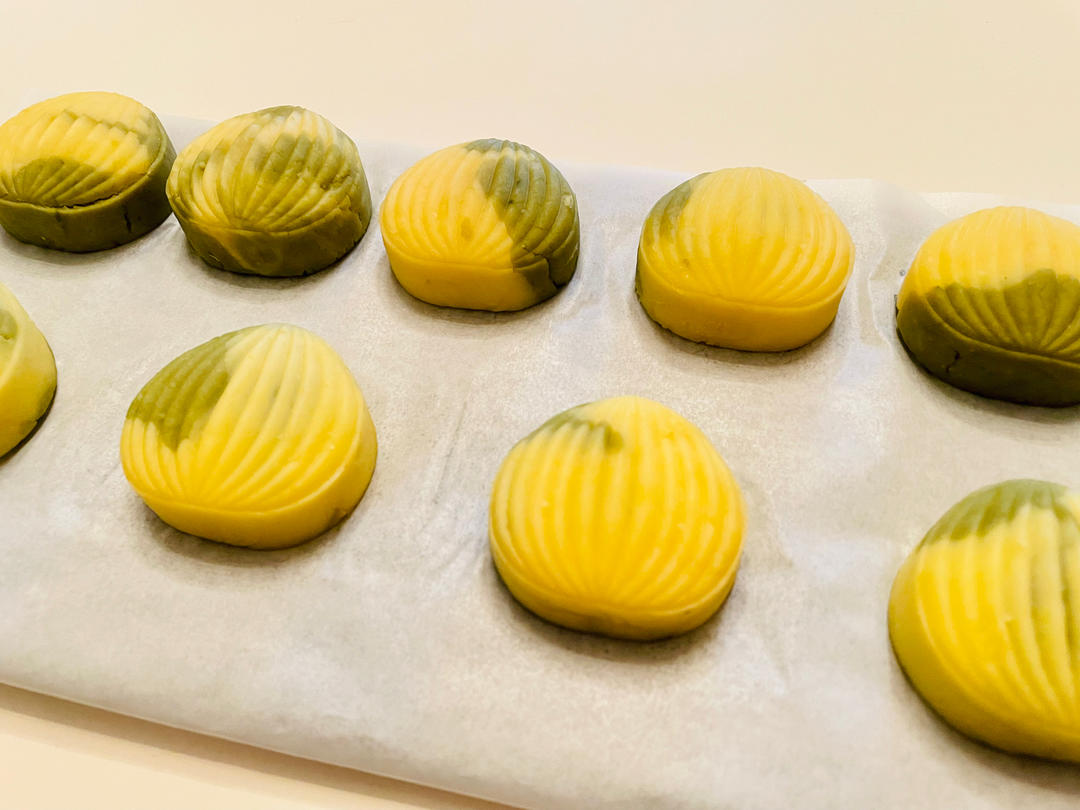 流心绿豆糕
