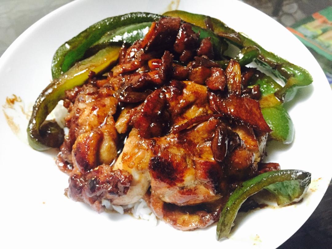 照烧鸡腿饭