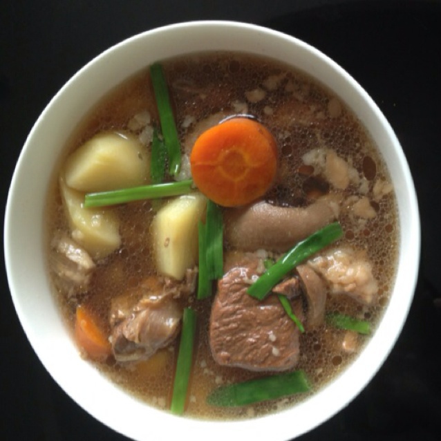 土豆炖牛肉