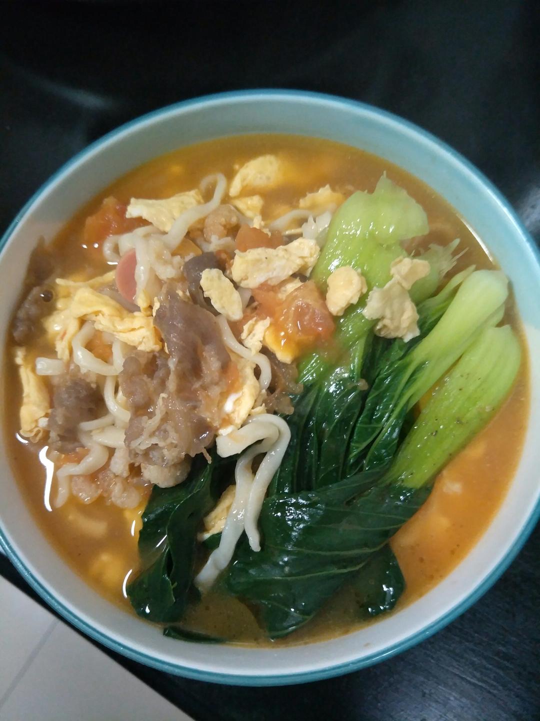 超级入味好吃的番茄鸡蛋面