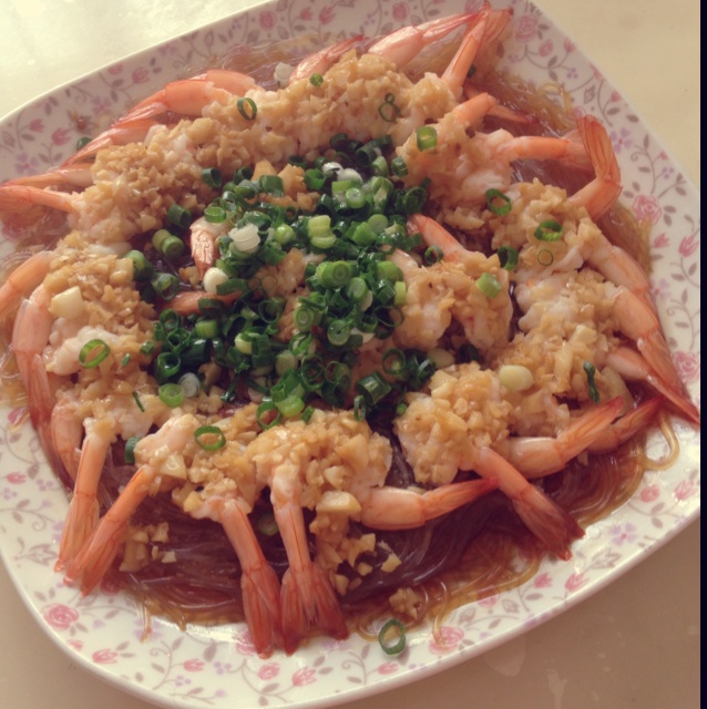 蒜蓉粉丝蒸虾