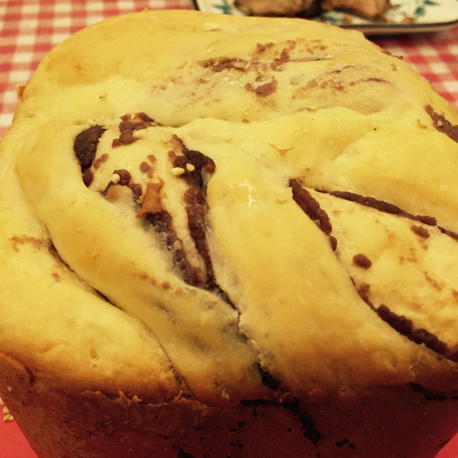 【面包机】牛奶红豆沙吐司