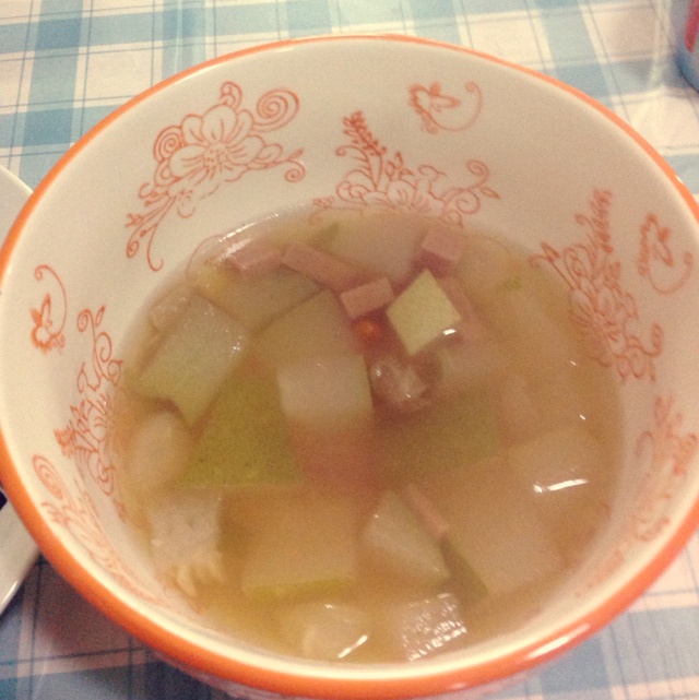咸肉冬瓜汤