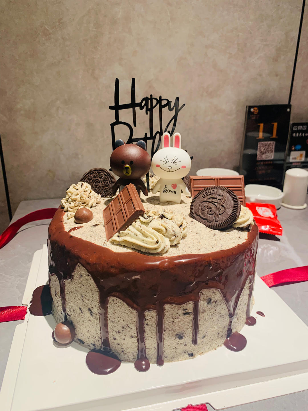 不用裱花的海盐奥利奥奶油蛋糕