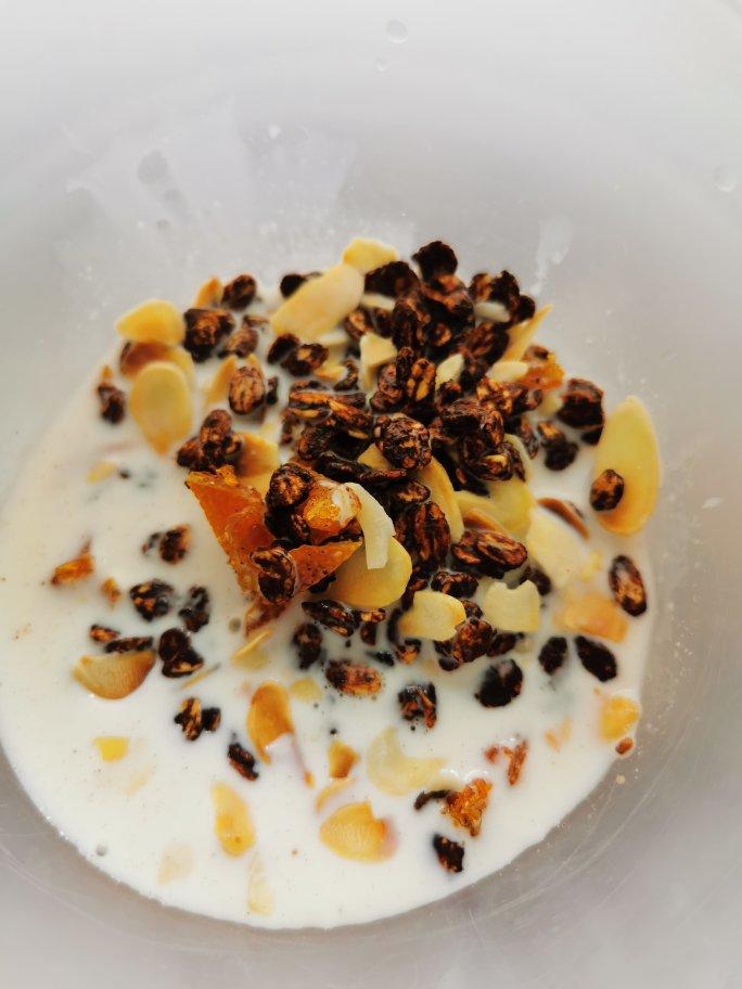 健身零食|打发蛋白版无油Granola麦片