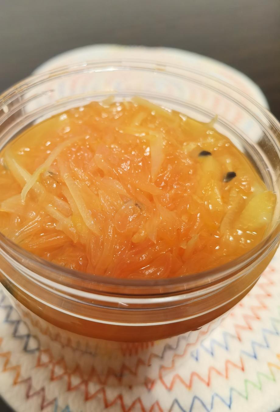 百香果柚子柠檬蜂蜜茶（不含冰糖的低糖版）