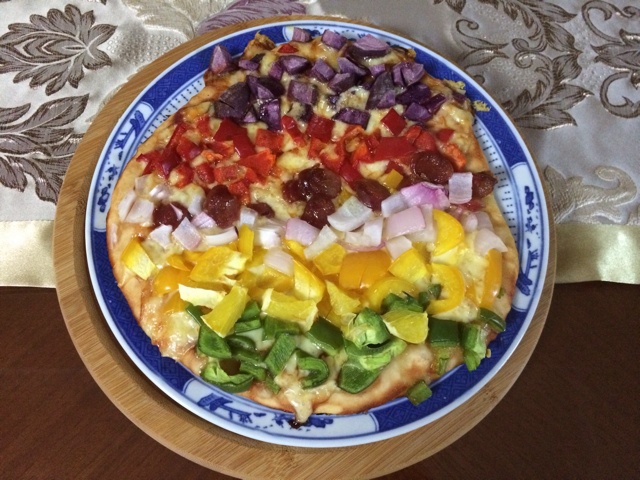 彩虹pizza
