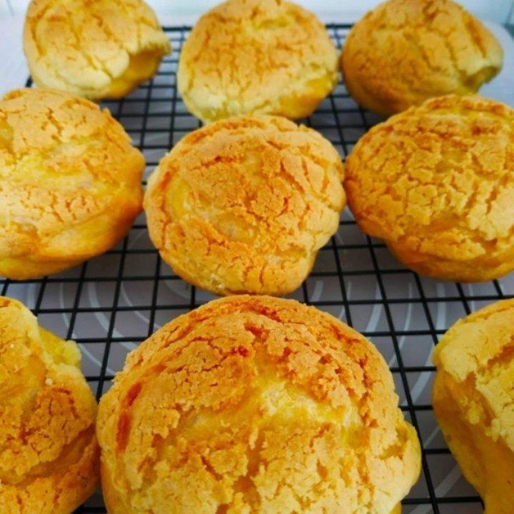 十分美味的酥皮泡芙