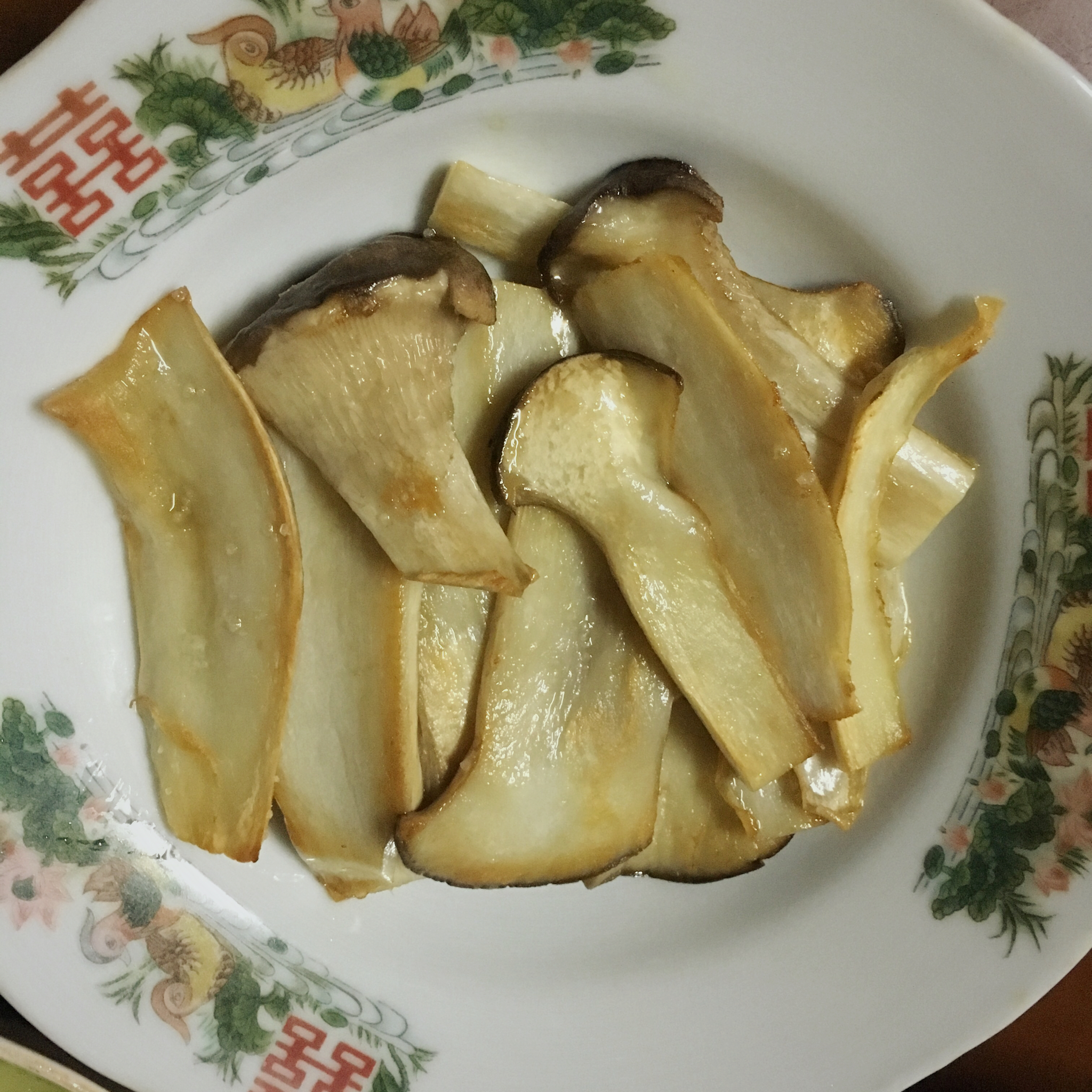 干煎杏鲍菇