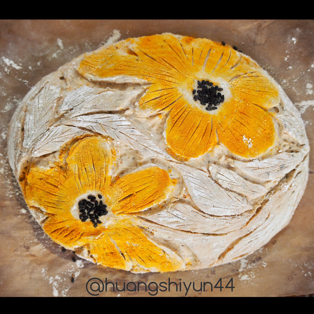 视频教程 天然酵种欧包 基础配方＆制作流程