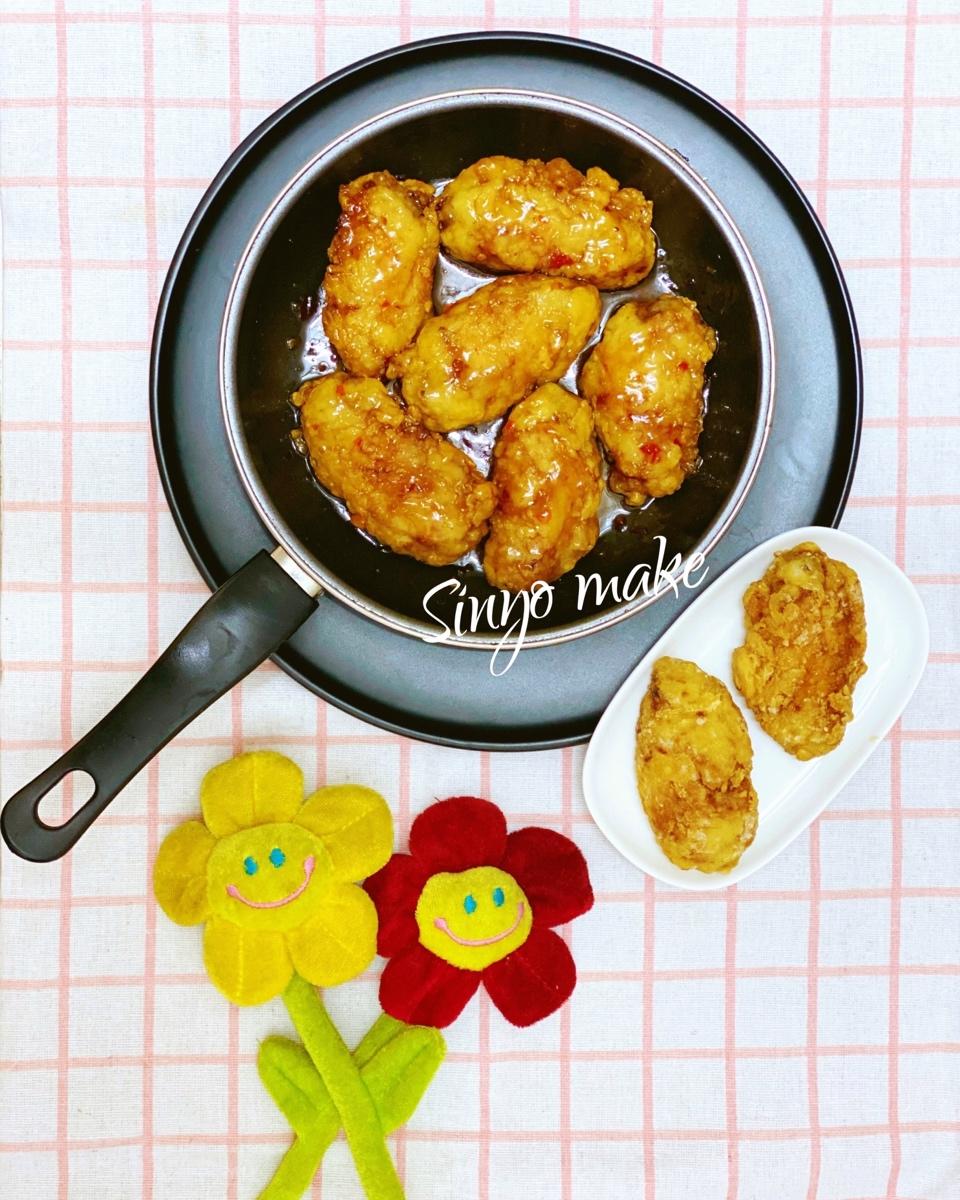 孜然炸雞翅VS韓式蜂蜜炸雞翅（一個方子兩種口味）