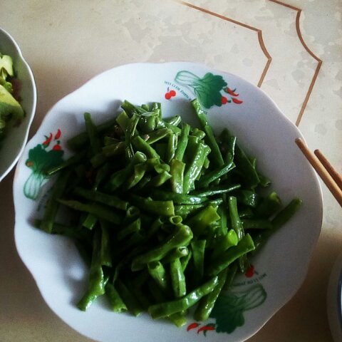 蒜泥豇豆